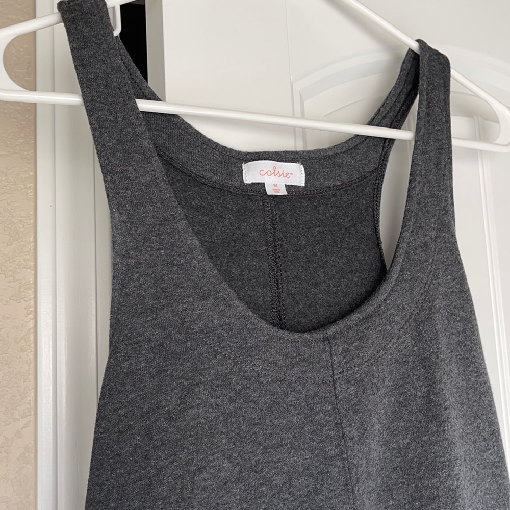 Gray comfy Jumpsuit